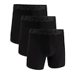 Bokserki męskie Under Armour Perf Tech Mesh Solid 6in 3Pack Black