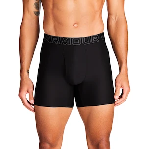 Bokserki męskie Under Armour Perf Tech Mesh Solid 6in 3Pack Black