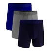 Bokserki męskie Under Armour Perf Tech Mesh Solid 6in 3Pack Navy
