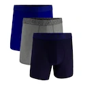 Bokserki męskie Under Armour Perf Tech Mesh Solid 6in 3Pack Navy