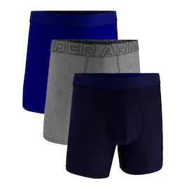 Bokserki męskie Under Armour Perf Tech Mesh Solid 6in 3Pack Navy