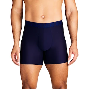 Bokserki męskie Under Armour Perf Tech Mesh Solid 6in 3Pack Navy