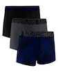 Bokserki męskie Under Armour Perf Tech Nov 3in 3Pack Blue