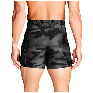 Bokserki męskie Under Armour Perf Tech Print 6in 3Pack Black  S