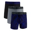 Bokserki męskie Under Armour Perf Tech Print 6in 3Pack Royal  S