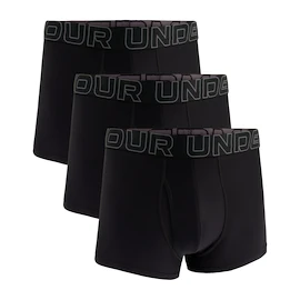 Bokserki męskie Under Armour Perf Tech Solid 3in 3Pack Black