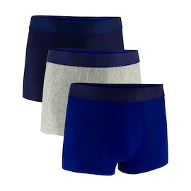 Bokserki męskie Under Armour Perf Tech Solid 3in 3Pack Royal