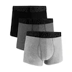 Bokserki męskie Under Armour Perf Tech Solid 3in 3Pack Steel Heather
