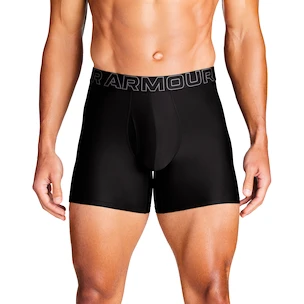 Bokserki męskie Under Armour Perf Tech Solid 6in 3Pack Black