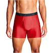 Bokserki męskie Under Armour Perf Tech Solid 6in 3Pack Red
