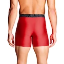 Bokserki męskie Under Armour Perf Tech Solid 6in 3Pack Red