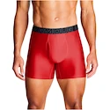 Bokserki męskie Under Armour Perf Tech Solid 6in 3Pack Red