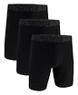 Bokserki męskie Under Armour Perf Tech Solid 9in 3Pack Black