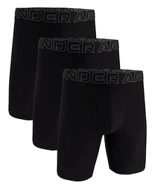 Bokserki męskie Under Armour Perf Tech Solid 9in 3Pack Black