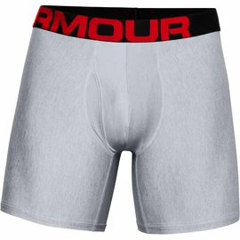 Bokserki męskie Under Armour Tech 6in 2Pack Grey