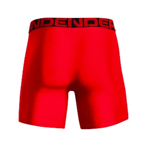 Bokserki męskie Under Armour  Tech 6in 2Pack Red  S