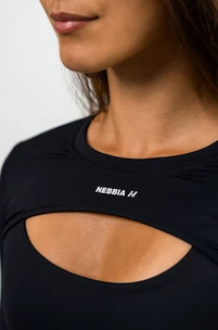 Bolerko damskie Nebbia True Hero Fitness Longsleeve Bolero black XS/S