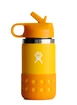 Butelka dla dzieci Hydro Flask  12 OZ WIDE MOUTH STRAW LID & BOOT CANARY