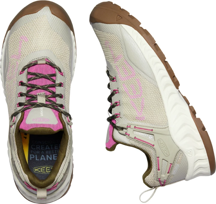 Buty damskie Keen  Nxis Evo WP Plaza Taupe/Ibis Rose