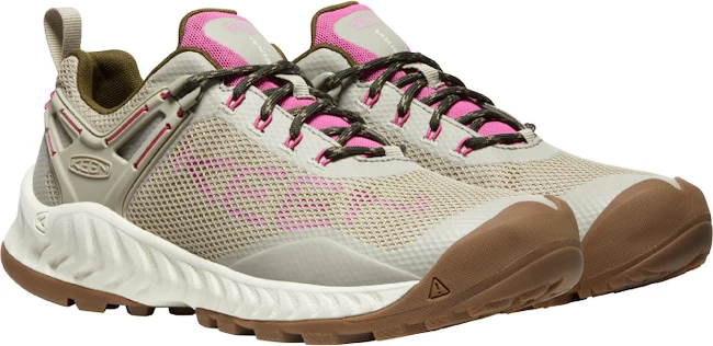 Buty damskie Keen  Nxis Evo WP Plaza Taupe/Ibis Rose