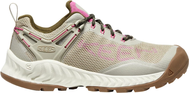 Buty damskie Keen  Nxis Evo WP Plaza Taupe/Ibis Rose