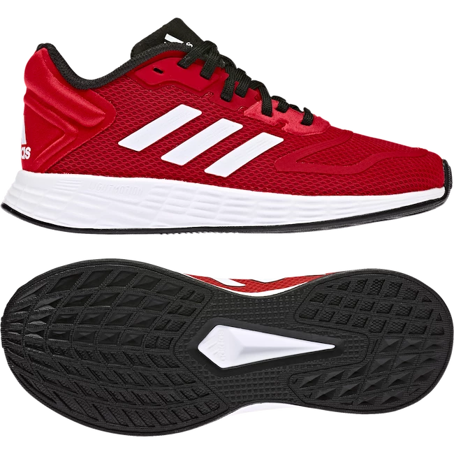 Buty do biegania dla dzieci adidas  Duramo 10 Vivid Red