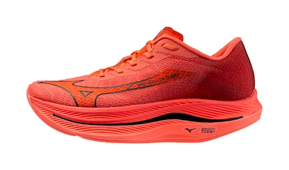 Buty do biegania Mizuno Wave Rebellion Flash 2 Dubarry/Black/Cranberry  UK 4,5
