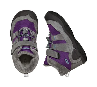 Buty outdoorowe dziecięce Keen Knotch Chukka Steel Grey/Charisma  US 4