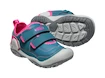 Buty outdoorowe dziecięce Keen Knotch Hollow Ds Blue Coral/Pink Peacock
