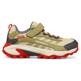 Buty outdoorowe dziecięce Merrell Moab Speed 2 Low A/C Wtrpf Coyote