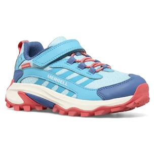 Buty outdoorowe dziecięce Merrell  Moab Speed 2 Low A/C Wtrpf Turq/Coral