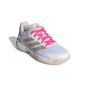 Buty tenisowe dziecięce adidas  Ubersonic Kids Off White/Silver Metallic  EUR 38