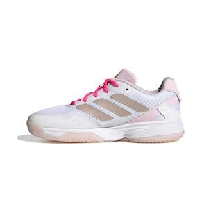Buty tenisowe dziecięce adidas  Ubersonic Kids Off White/Silver Metallic  EUR 38