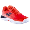 Buty tenisowe dziecięce Babolat Jet Mach 3 Clay JR Boy Strike Red/White