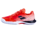 Buty tenisowe dziecięce Babolat Jet Mach 3 Clay JR Boy Strike Red/White
