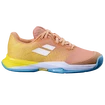 Buty tenisowe dziecięce Babolat Jet Mach 3 Clay Jr Girl Coral/Gold Fusion