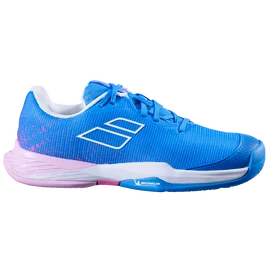 Buty tenisowe dziecięce Babolat Jet Mach 3 Clay Junior French Blue