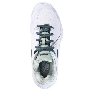 Buty tenisowe dziecięce Babolat Propulse Jr 3 AC Wimbledon White/Dark Green