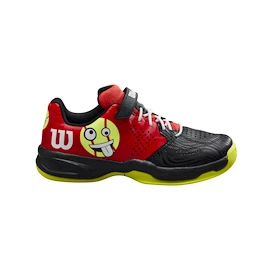 Buty tenisowe dziecięce Wilson Kaos Emo Red/Black