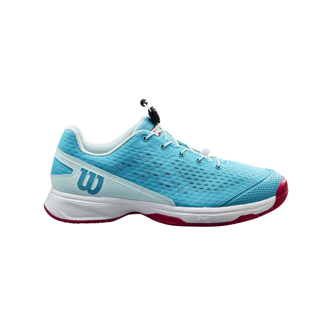 Buty tenisowe dziecięce Wilson Rush Pro 4.0 JR QL Scuba Blue  EUR 38 2/3