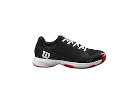 Buty tenisowe dziecięce Wilson Rush Pro JR L Black/Wilson Red