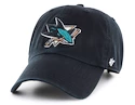 Czapka baseballowa 47 Brand  Clean Up NHL San Jose Sharks Black