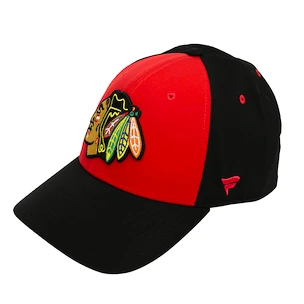 Czapka baseballowa Fanatics  Defender Stretch Fit NHL Chicago Blackhawks