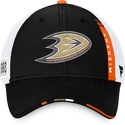 Czapka baseballowa Fanatics Draft Caps  Authentic Pro Draft Structured Trucker-Podium Anaheim Ducks