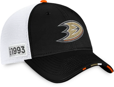 Czapka baseballowa Fanatics Draft Caps  Authentic Pro Draft Structured Trucker-Podium Anaheim Ducks