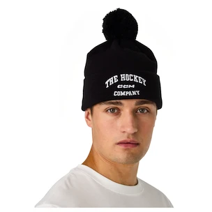 Czapka CCM  Athleisure Pom Black Senior
