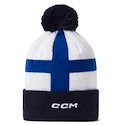 Czapka CCM  Flag Hood Team FIN Navy