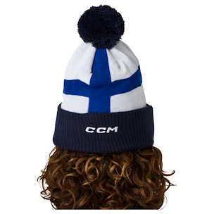 Czapka CCM  Flag Hood Team FIN Navy