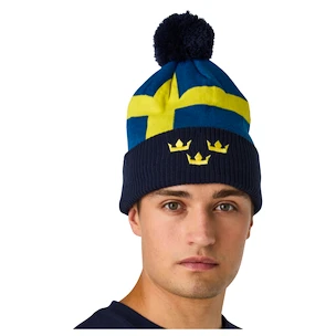 Czapka CCM  Flag Hood Team SWE Navy