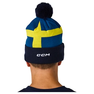 Czapka CCM  Flag Hood Team SWE Navy